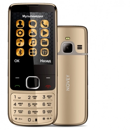 Телефон Novey N670 Gold