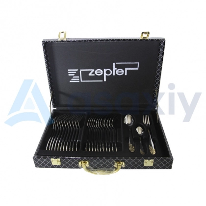Набор столовых приборов в чемодане Zepter (12 ложек, 12 вилок, 12 чайных ложек)
