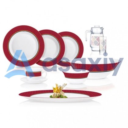 Alto Rubis &ndash; 46 buyumli, 6 kishilik Luminarc dasturxon servizi