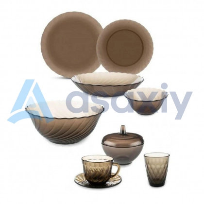 Ocean – 44+1 buyumli Luminarc dasturxon servizi - rasm №1 Ocean – 44+1 buyumli Luminarc dasturxon servizi