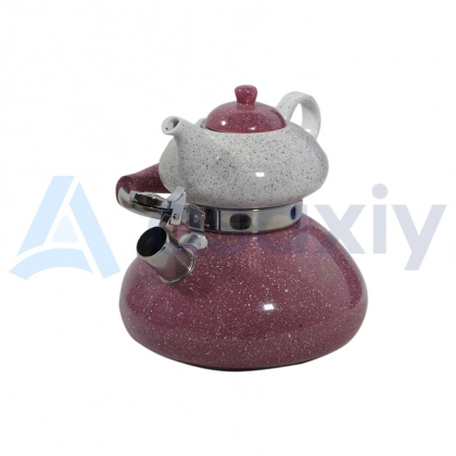 Чайник двухэтажный (турецкий) от Life Smile (круглый)