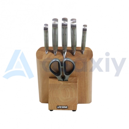 Набор ножей от Life Smile Wood 04 (8 предметов)