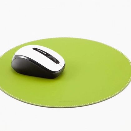 Круглый коврик для мыши (Рисунок теннисный мяч и ковер)