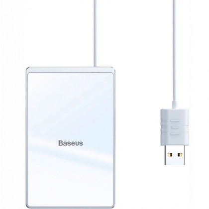 Беспроводная зарядка Baseus Card Ultra-thin Wireless Charger 15W (with USB cable 1m)