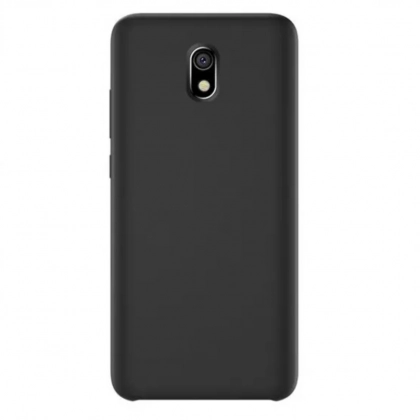 uchun Silicone cover g‘ilofi Xiaomi Redmi 8A uchun Silicone cover g‘ilofi (qora)