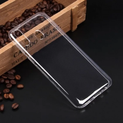 Чехол силиконовый для Samsung Galaxy M20, прозрачный