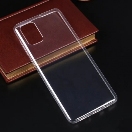Чехол силиконовый для Samsung Galaxy A71, прозрачный
