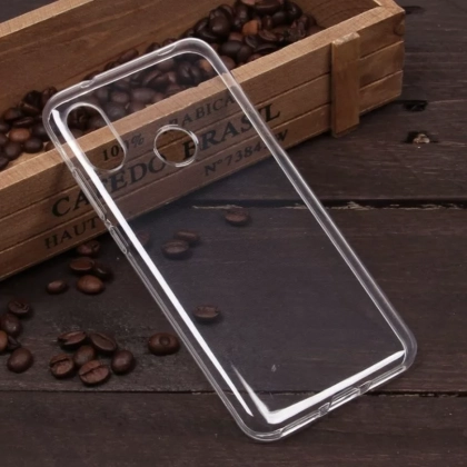 Xiaomi Redmi 6 Pro/Mi A2 Lite uchun silikon g‘ilof, shaffof