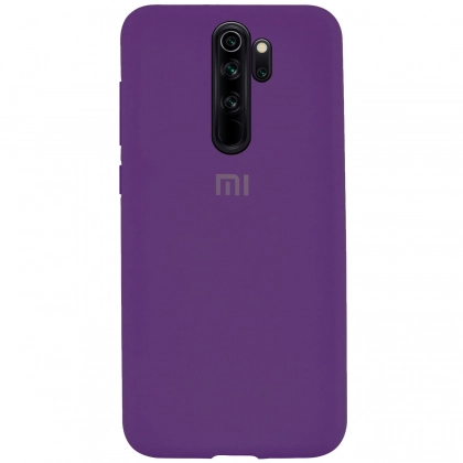 Xiaomi Redmi Note 8 Pro uchun Silicone cover g‘ilofi, binafsharang