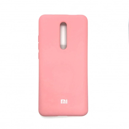  Чехол Silicone cover для Xiaomi Mi 9T / Mi 9T Pro, розовый