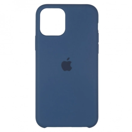 iPhone 11 Pro uchun Silicone Case g‘ilofi, jilosiz ko‘k