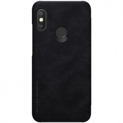 Xiaomi Redmi 6 Pro/A2 Lite uchun charmsimon g‘ilof, qora 