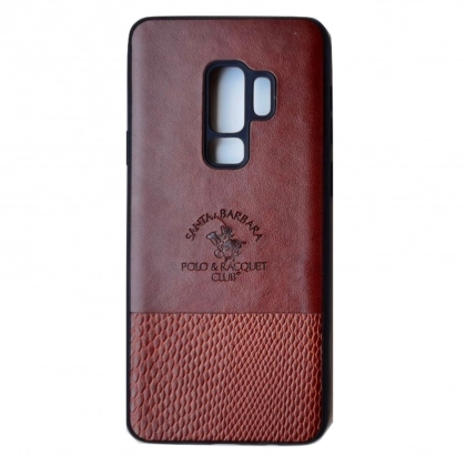 Чехол из эко-кожи Santa Barbara Polo Racquet Club для Samsung Galaxy S9 Plus