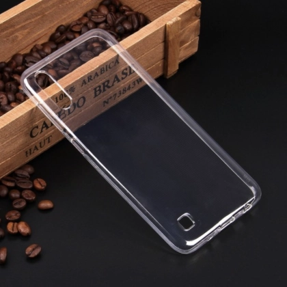 Чехол силиконовый для Samsung Galaxy M10, прозрачный