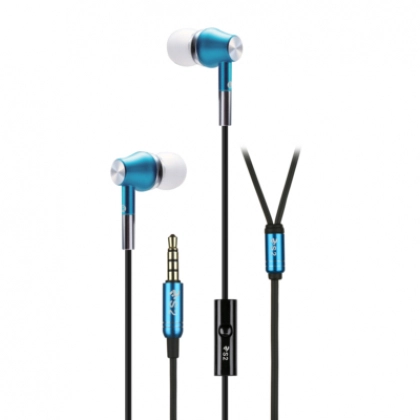 Наушники 2E S2 METAL SKIN, Blue, Gold