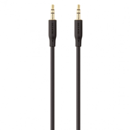 Кабель AUX Belkin 3.5 mm (M) to 3.5 mm (M), 1м F3Y117bt1M