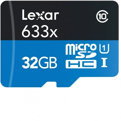 Карта памяти Lexar microSDHC Class 10 UHS Class 1 633x 32GB