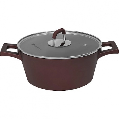 Кастрюля Polaris 4л, Burgundy-24C