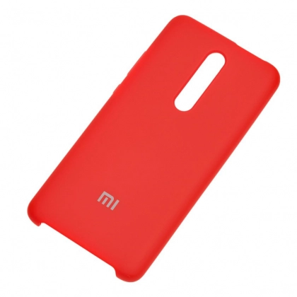 Чехол Silicone cover для Xiaomi Mi 9T / Mi 9T Pro, красный