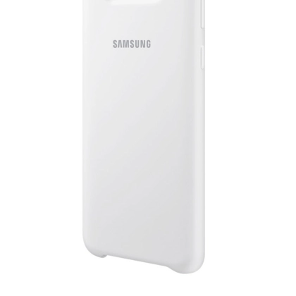 Чехол Silicone cover для Samsung Galaxy A11, белый