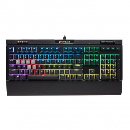 Клавиатура Corsair STRAFE RGB MK.2 (Cherry MX Red) Black USB