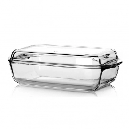 Pishirish qoliplari to‘plami PASABAHCE BORCAM 5901000, to‘rtburchak, issiqqa chidamli shisha (59010)