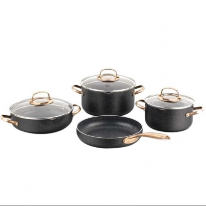 GALAKSI A1358 – 7 buyumli Korkmaz idishlar to‘plami