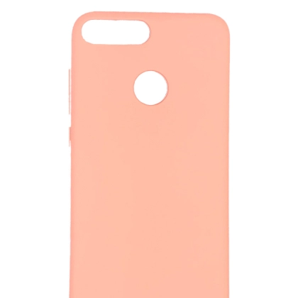 Чехол Silicone cover для Mi8 Lite, розовый