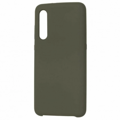 Чехол Silicone cover для Xiaomi Mi9 SE, темно-зеленый