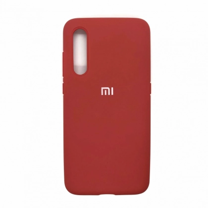 Чехол Silicone cover для Xiaomi Mi9 SE, красный