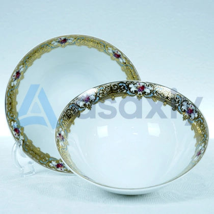 Салатники круглые фарфоровые "Fiore" от Karosa 5,5 (14см)