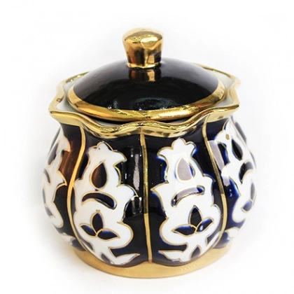 Сахарница с золотом "Пахтагул" от Wellmax