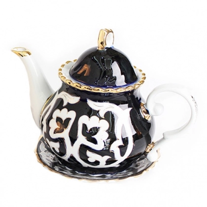 Чайник заварочный с золотом 1.1 л "Пахтагул" от Wellmax