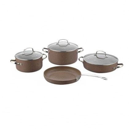 BROWNI A1287 – 7 buyumli Korkmaz idishlar to‘plami