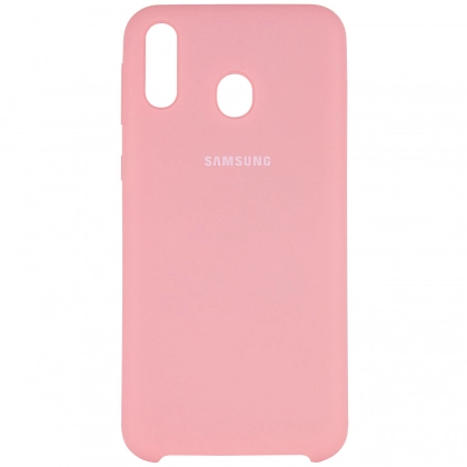 Samsung Galaxy A40 uchun Silicone cover g‘ilofi, pushti