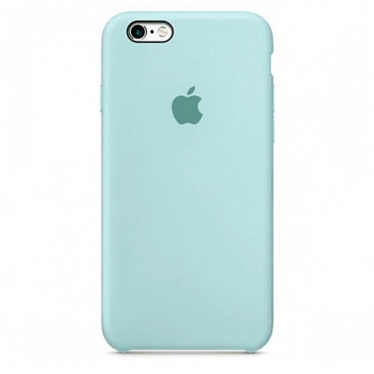 iPhone 6S uchun Silicone Case g‘ilofi, moviy