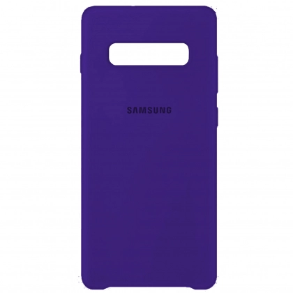 Samsung Galaxy S10 Plus uchun Silicone cover g‘ilofi, olxo‘ri rangli - rasm №1 Samsung Galaxy S10 Plus uchun Silicone cover g‘ilofi, olxo‘ri rangli