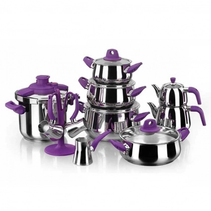 Набор посуды Korkmaz 18 пр. Erguvan A1742