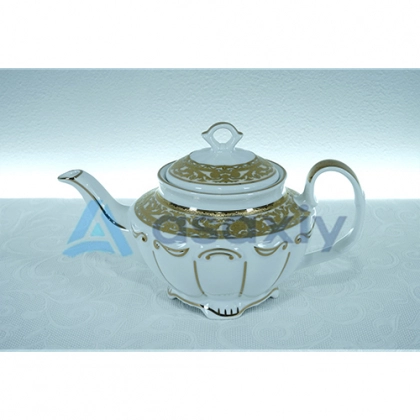 Чайник фарфоровый от Karosa 9 (23 см) 3683