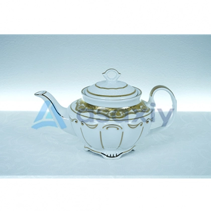 Чайник фарфоровый от Karosa 9 (23 см) 3923