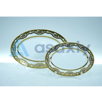 Тарелки овальные от Karosa 12 (30,5см) 3923