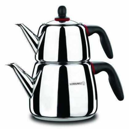 Ikki qavatli (turkcha), dumaloq Korkmaz choynagi