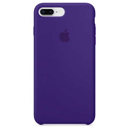 Чехол Silicone Case для iPhone 7/8 Plus, синий - фото №1 Чехол Silicone Case для iPhone 7/8 Plus, синий