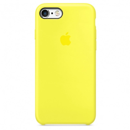 iPhone 6S uchun Silicone Case g‘ilofi, limon rangli
