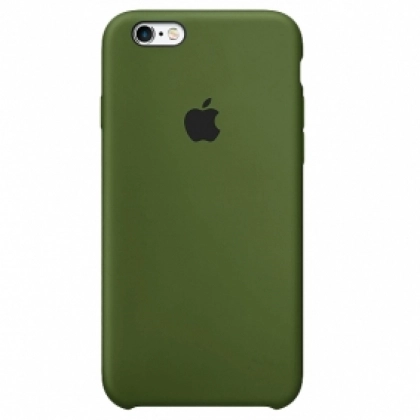 Чехол Silicone Case для iPhone 6S, хаки