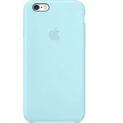 Чехол Silicone Case для iPhone 6S, бирюзовый