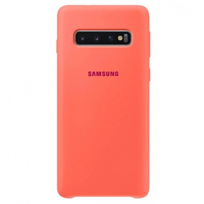 Samsung Galaxy S10 Plus uchun cover g‘ilofi, marjon rangli