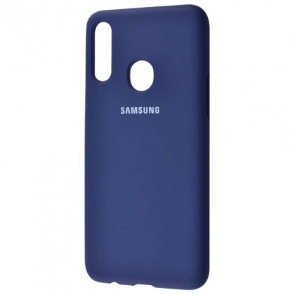 Samsung Galaxy A20S uchun cover g‘ilofi, to‘q ko‘k