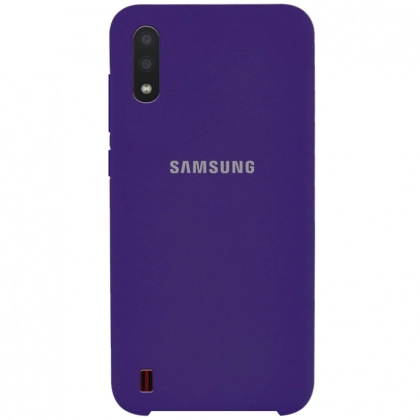 Чехол cover для Samsung Galaxy A01, фиолетовый