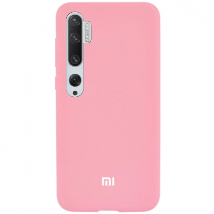 Xiaomi CC9 Pro/ Mi Note 10 / 10 Pro uchun cover g‘ilofi, pushti - rasm №1 Xiaomi CC9 Pro/ Mi Note 10 / 10 Pro uchun cover g‘ilofi, pushti